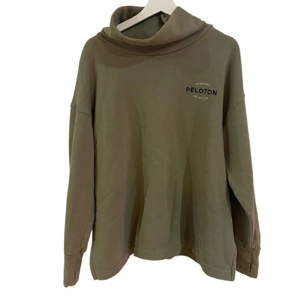 Peloton plus size sweatshirt size 2XL green together we go far